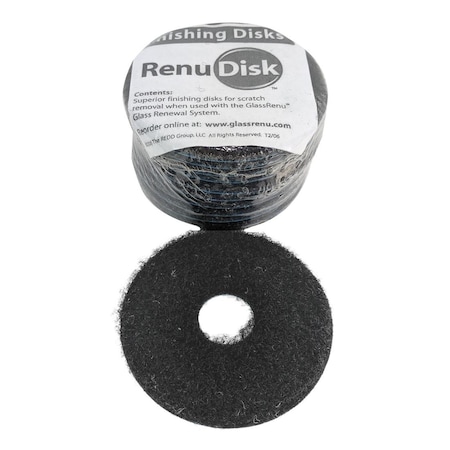 Glass Renu GlassRenu RenuDisk Black  3 Inch 106-4033